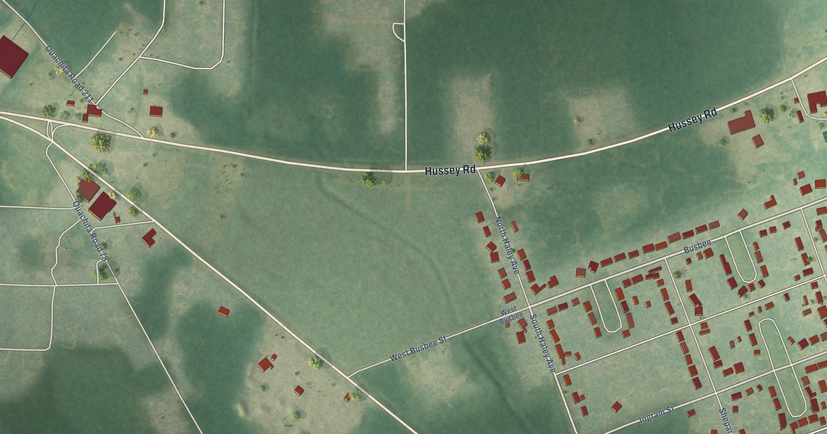 Map of East Camden, Arkansas in 2026