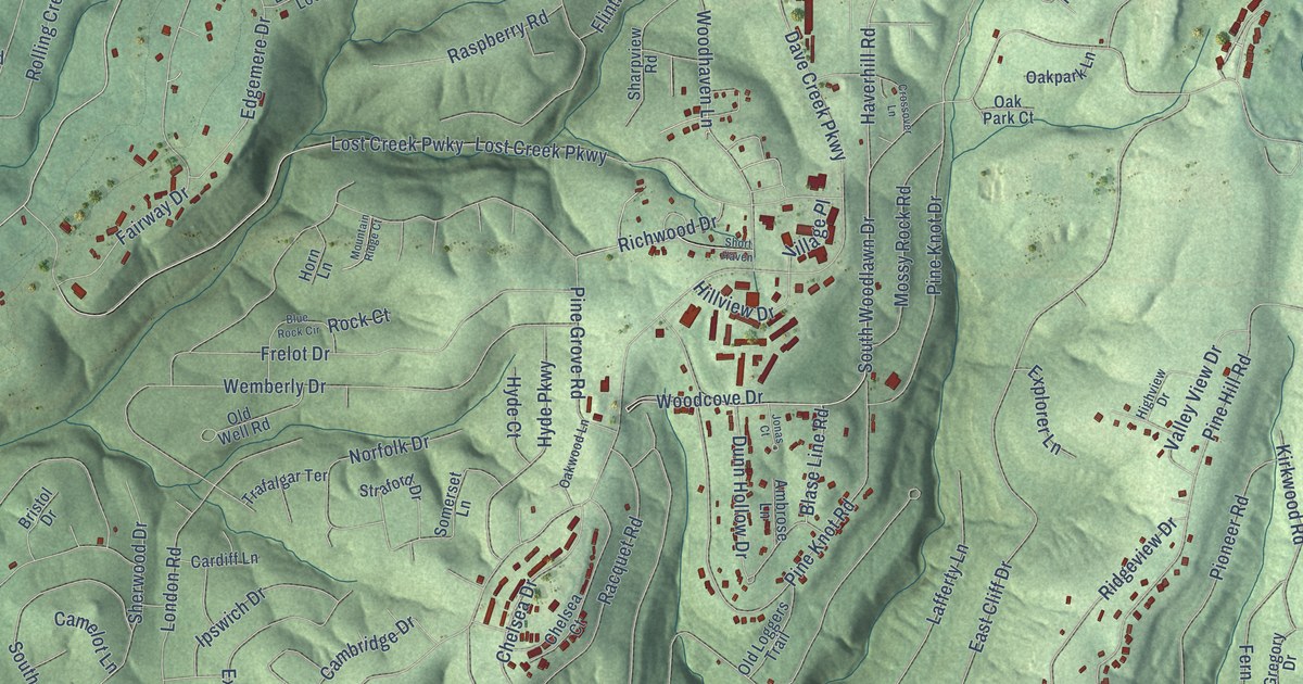 Map of Fairfield Bay, Arkansas in 2026