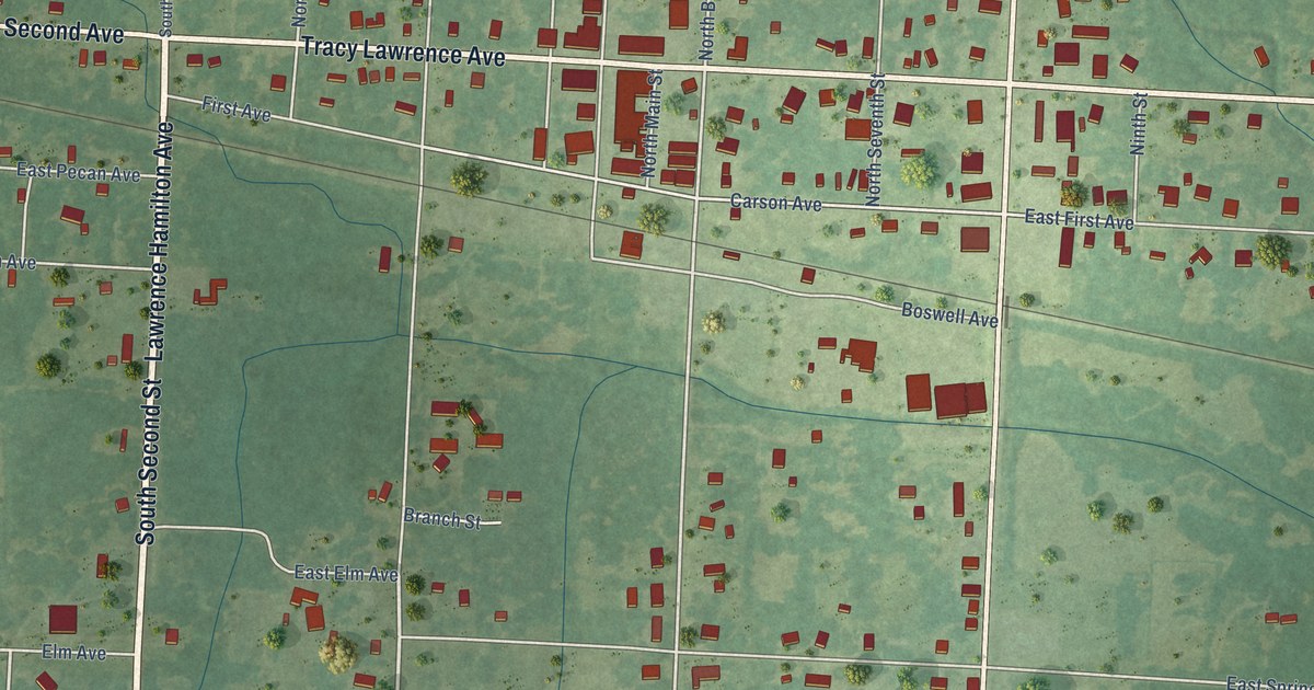 Map of Foreman, Arkansas in 2026