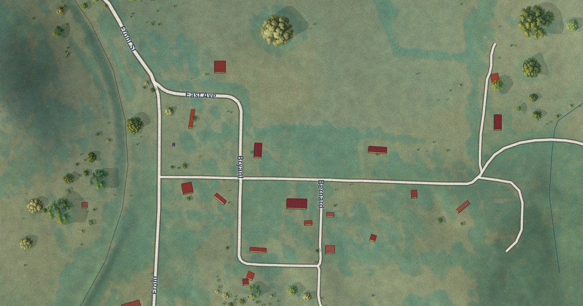 Map of Fourche, Arkansas in 2026
