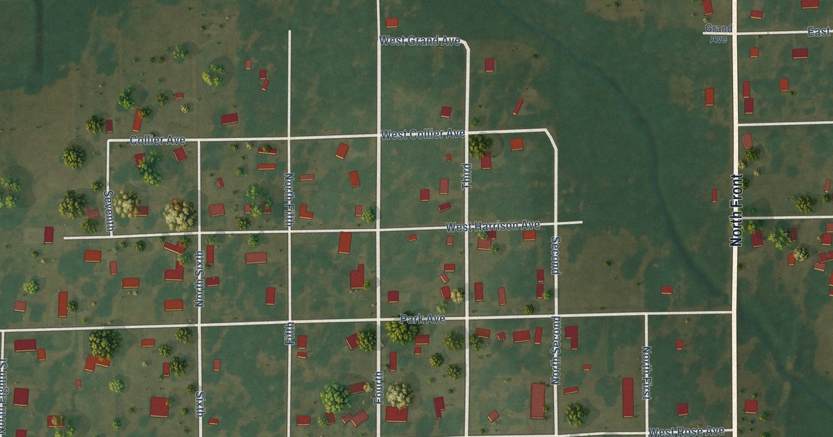 Map of Gillett, Arkansas in 2026