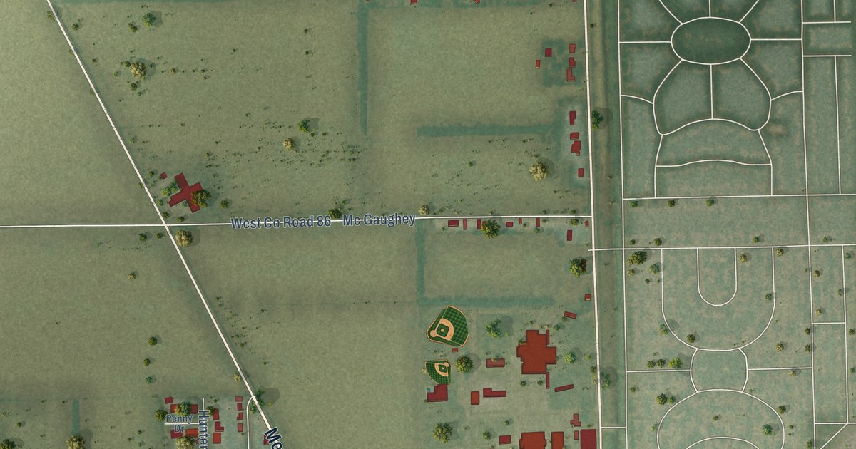 Map of Gosnell, Arkansas in 2026