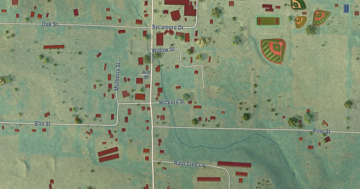 Map of Hector, Arkansas in 2026
