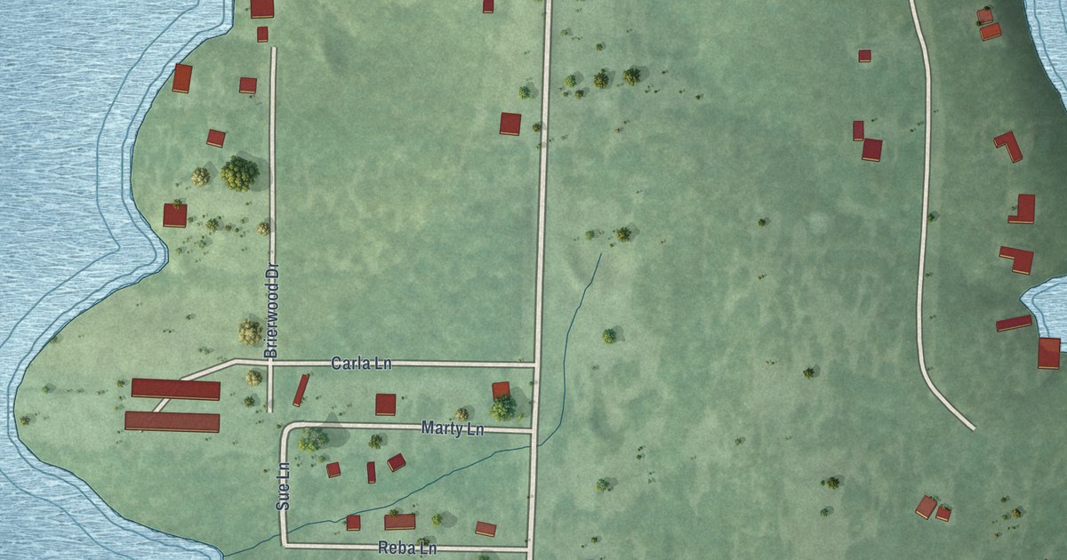 Map of Higden, Arkansas in 2026