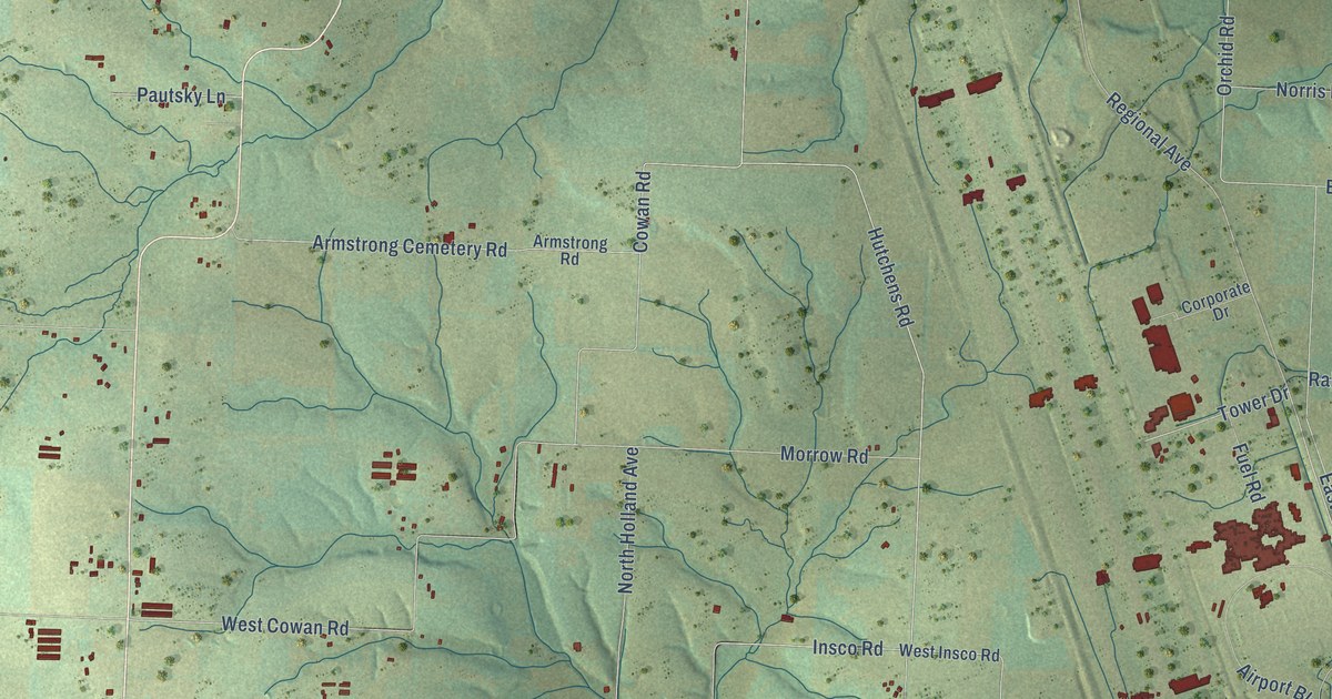 Map of Highfill, Arkansas in 2026