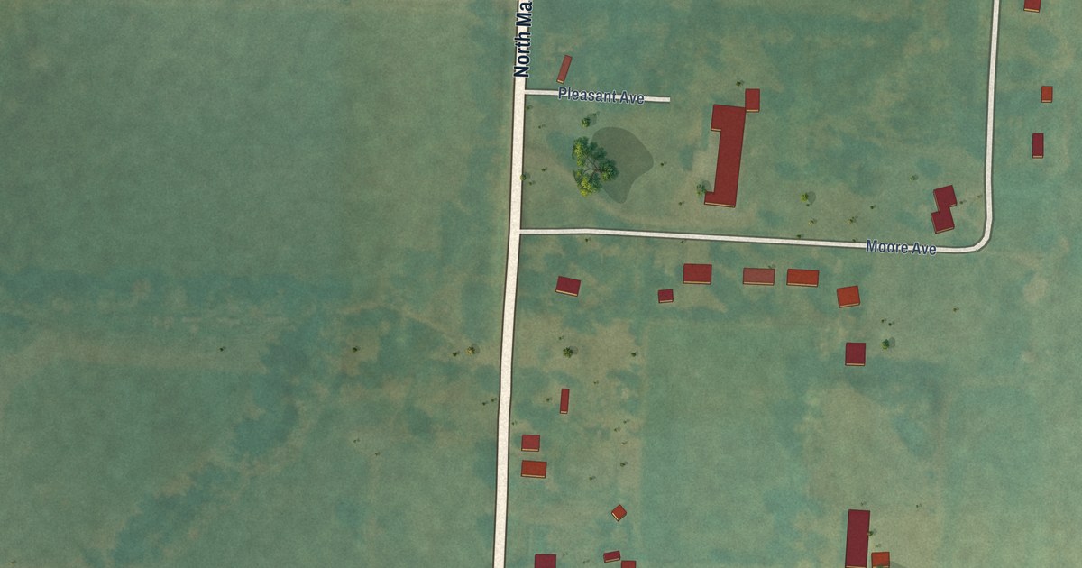 Map of Hindsville, Arkansas in 2026