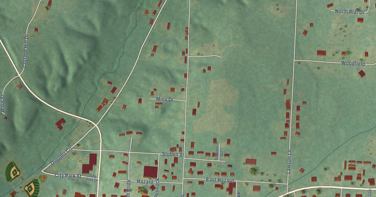 Map of Horatio, Arkansas in 2026