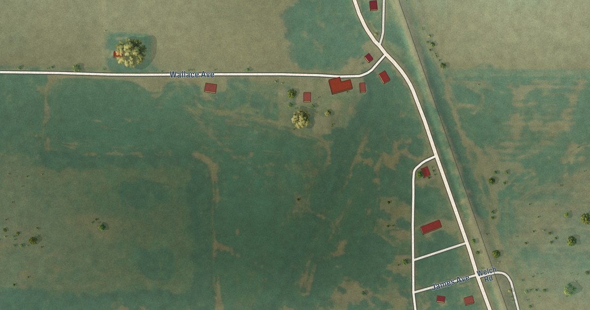 Map of Jericho, Arkansas in 2026