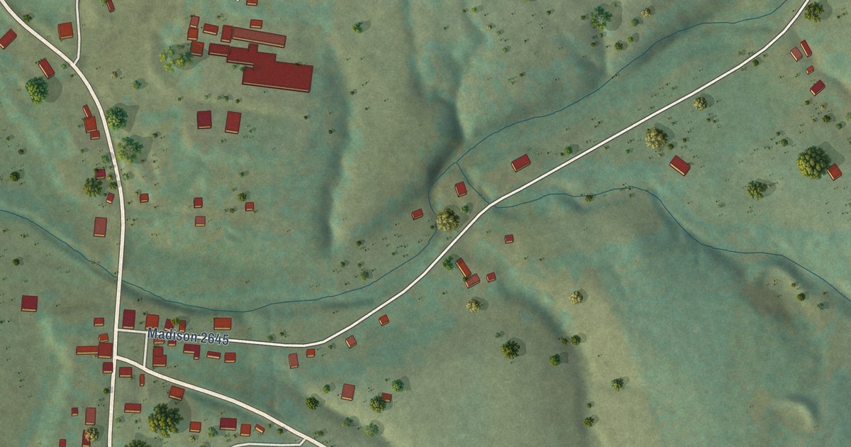 Map of Kingston, Arkansas in 2026