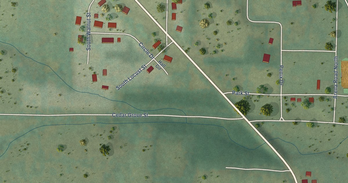 Map of Lead Hill, Arkansas in 2026