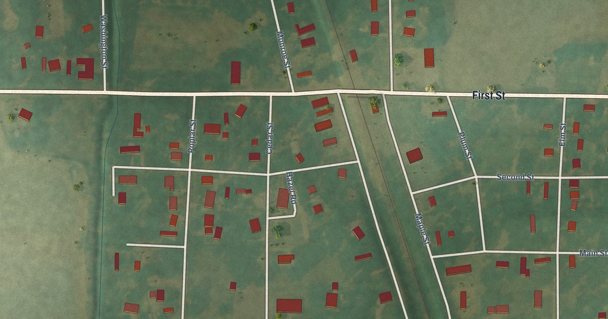 Map of Lexa, Arkansas in 2026