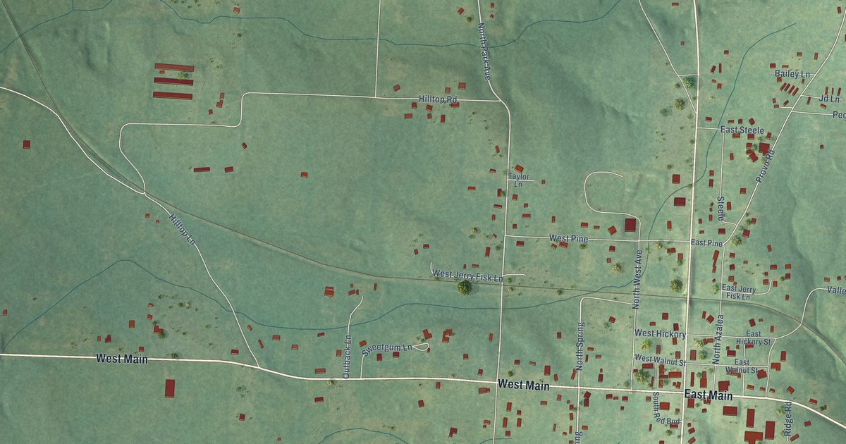 Map of Lockesburg, Arkansas in 2026