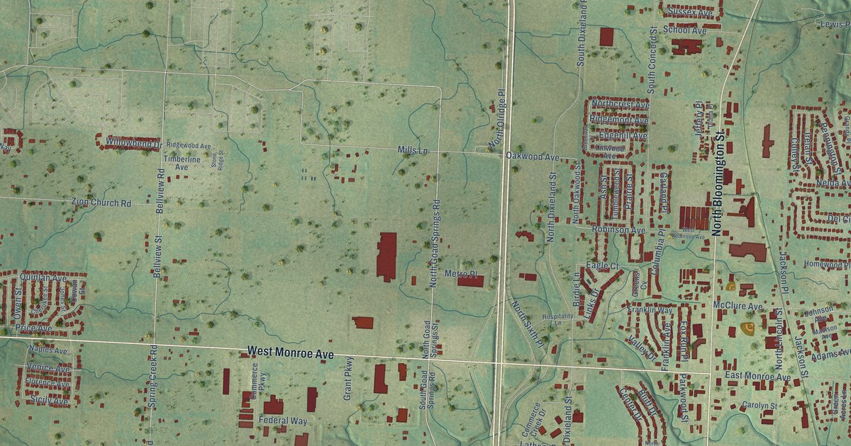 Map of Lowell, Arkansas in 2026