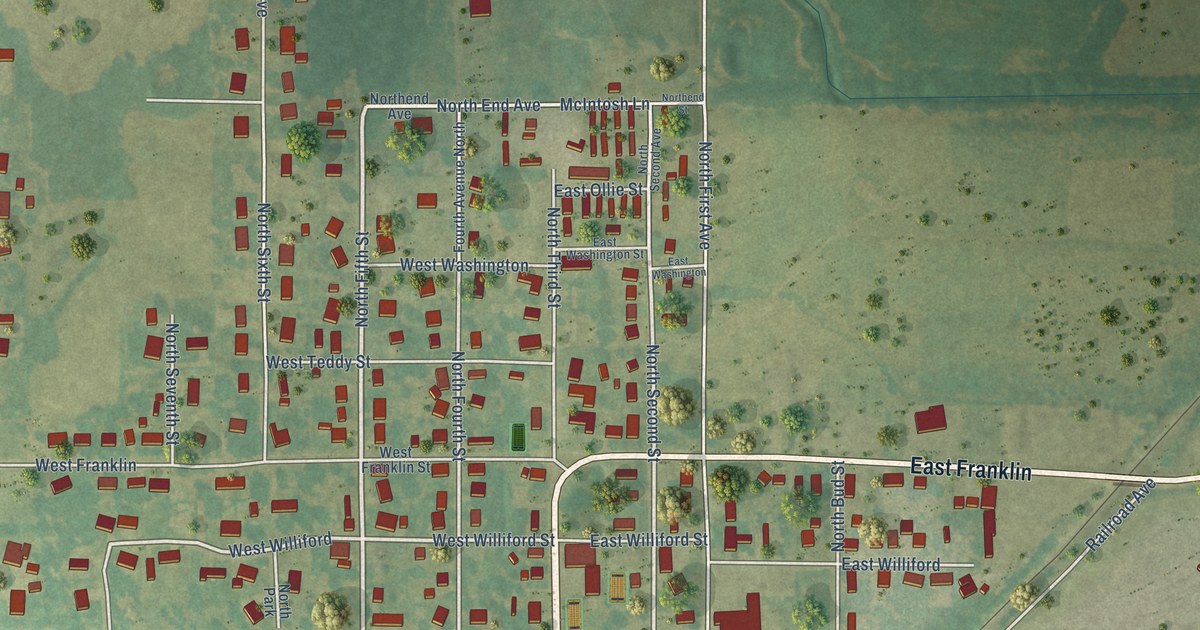 Map of Marmaduke, Arkansas in 2026