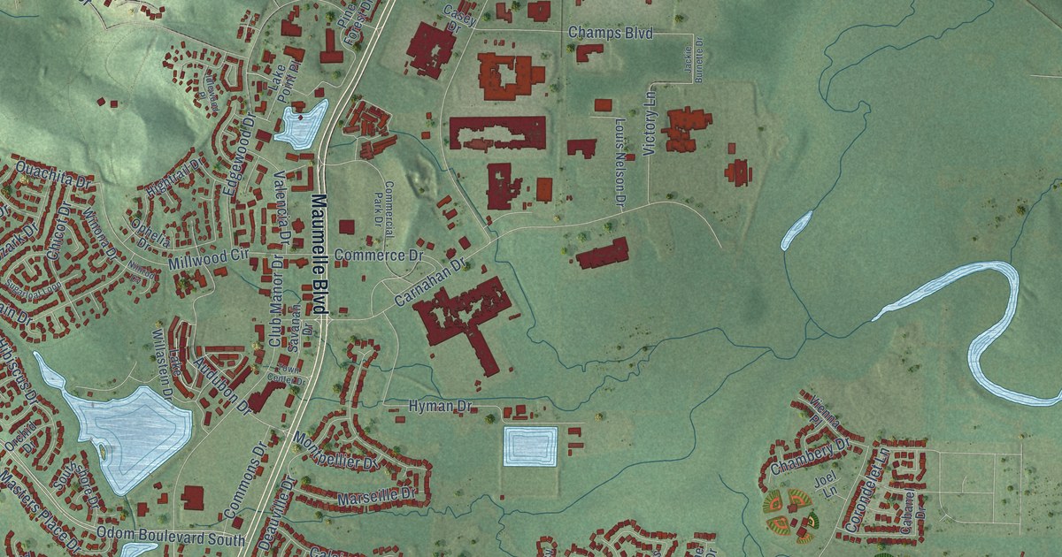 Map of Maumelle, Arkansas in 2026