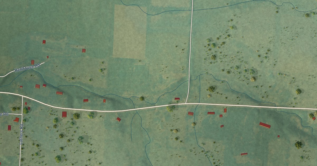 Map of Maysville, Arkansas in 2026