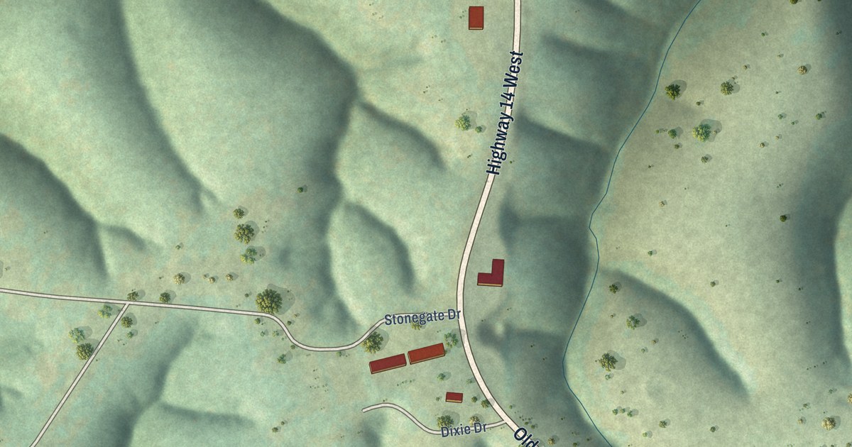 Map of Omaha, Arkansas in 2026