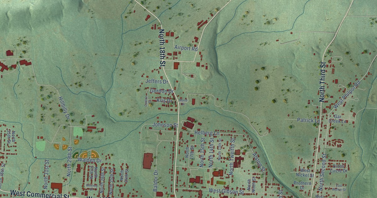 Map of Ozark, Arkansas in 2026