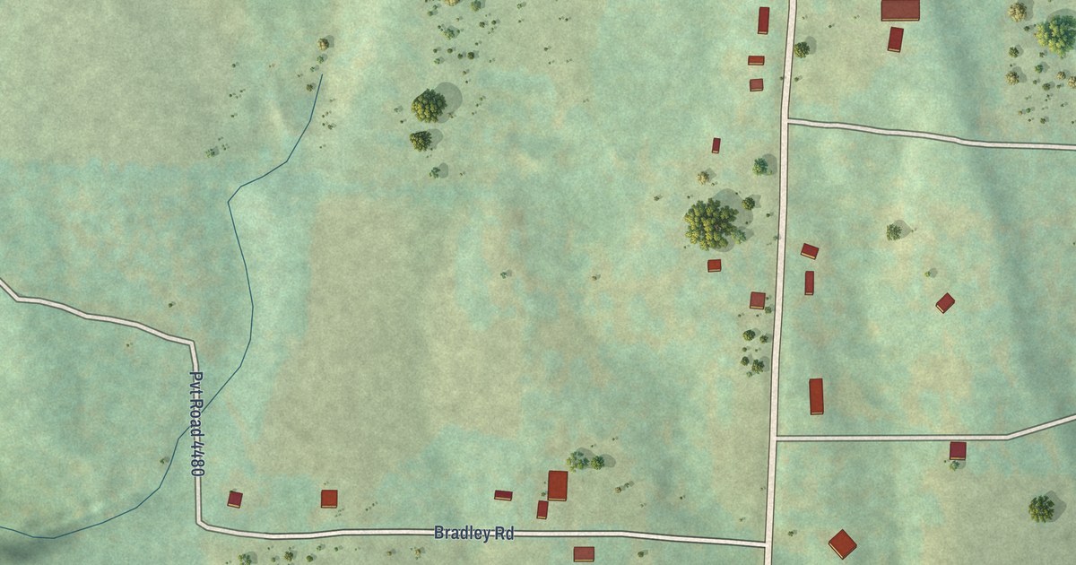 Map of Ozone, Arkansas in 2026