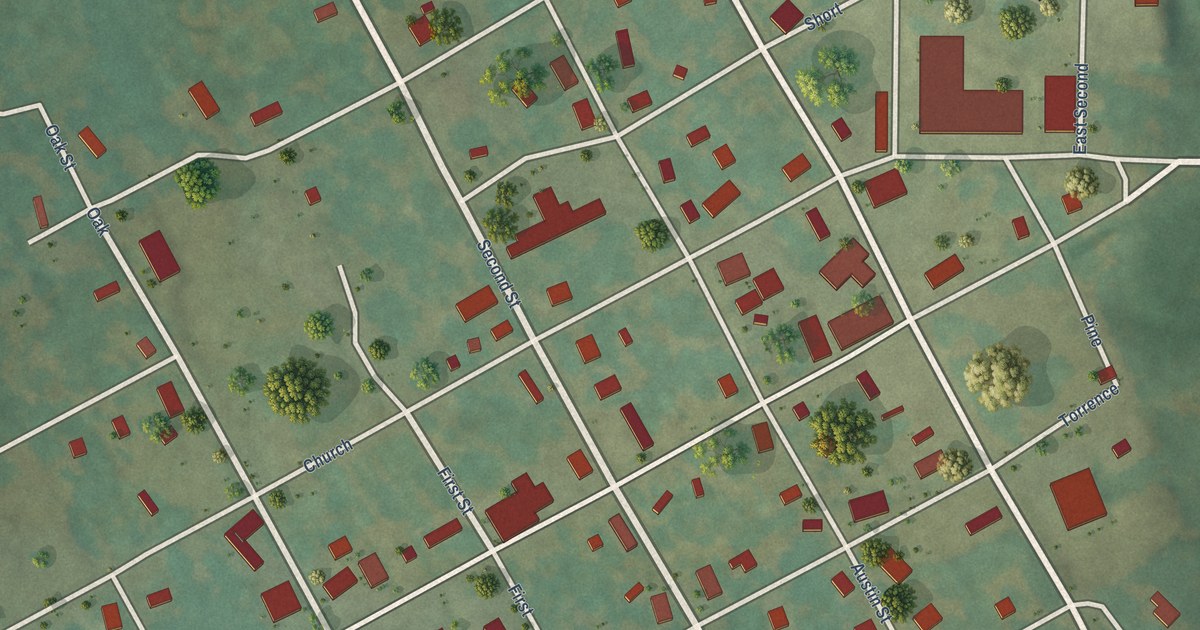 Map of Pangburn, Arkansas in 2026