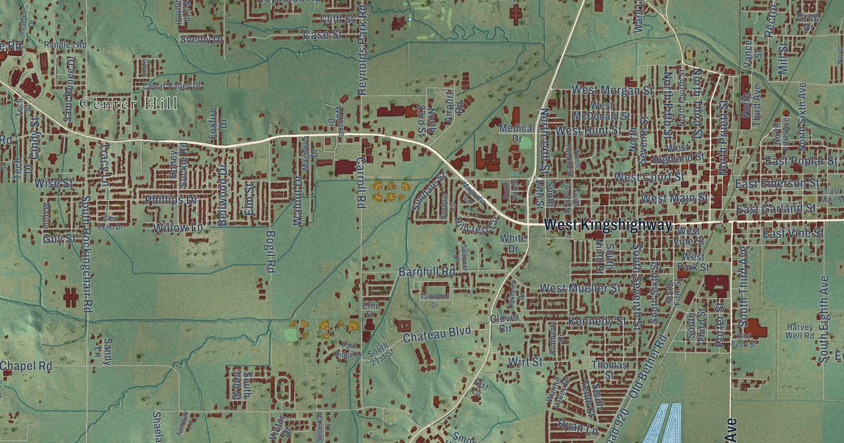 Map of Paragould, Arkansas in 2026