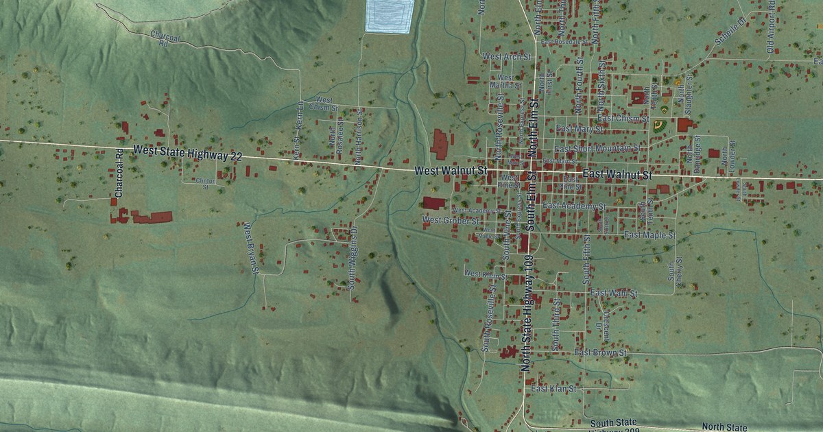 Map of Paris, Arkansas in 2026