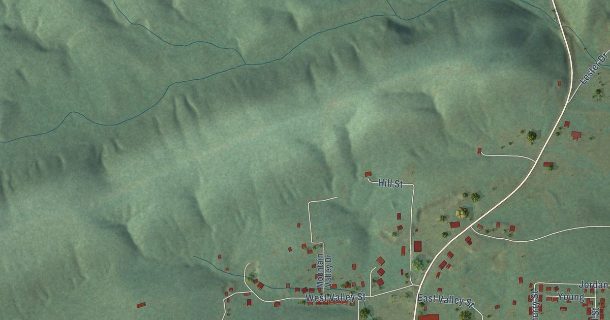 Map of Perryville, Arkansas in 2026