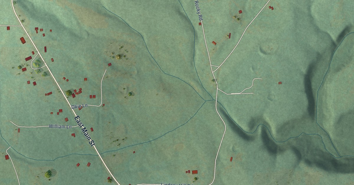 Map of Pleasant Grove, Arkansas in 2026