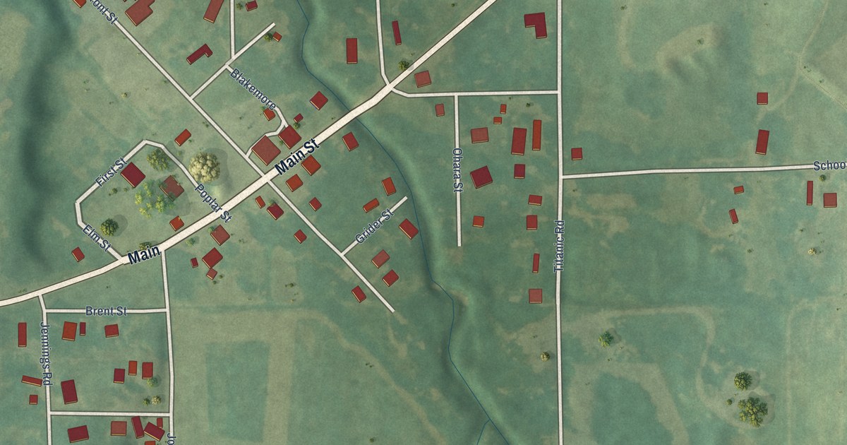 Map of Pollard, Arkansas in 2026