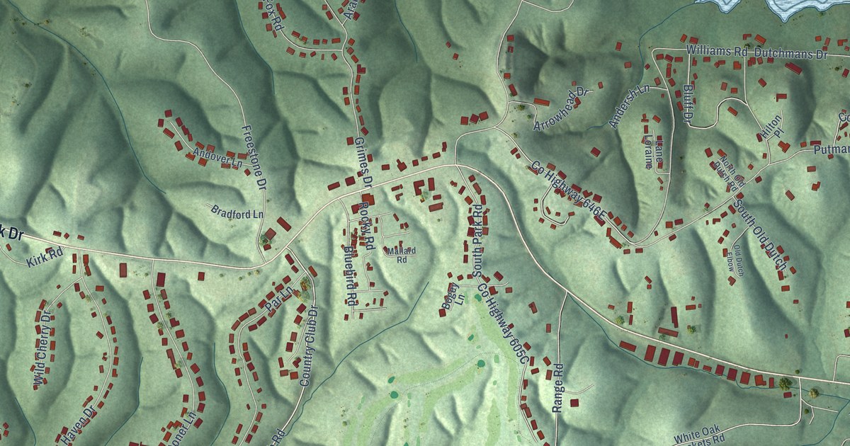 Map of Prairie Creek, Arkansas in 2026