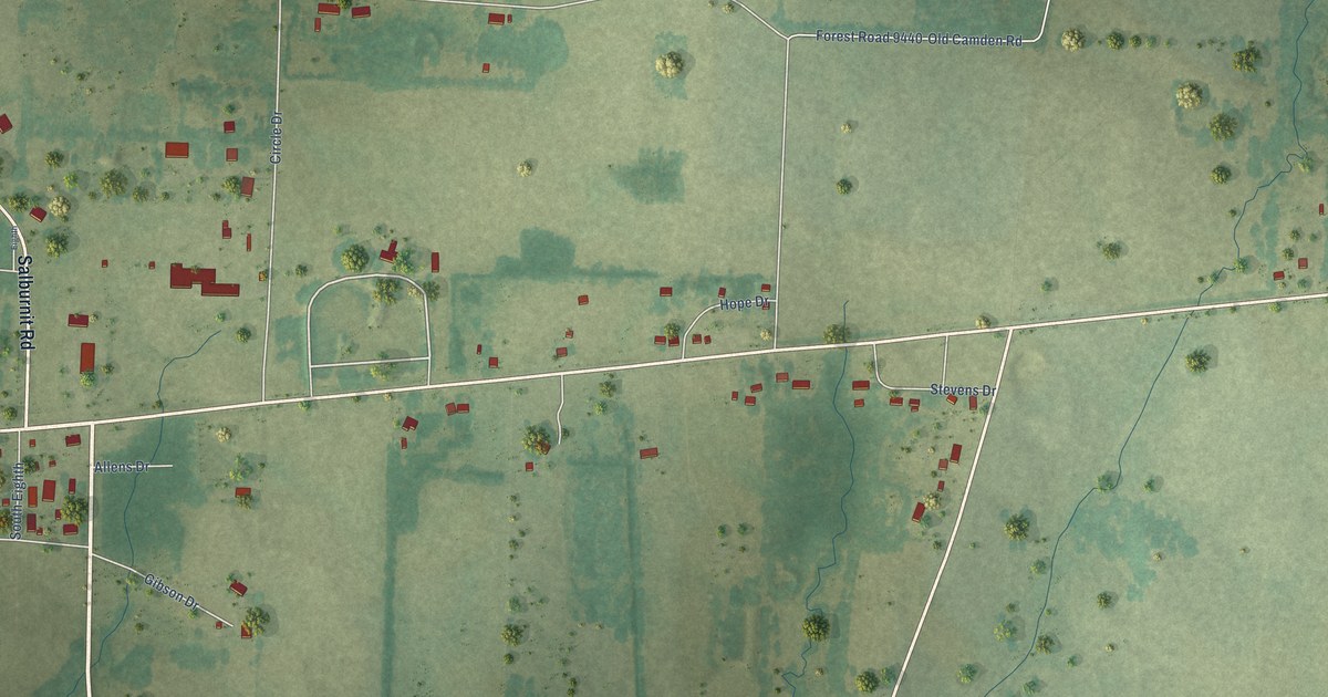 Map of Prattsville, Arkansas in 2026