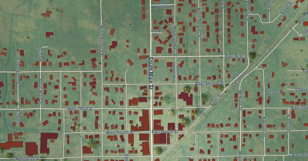 Map of Rector, Arkansas in 2026