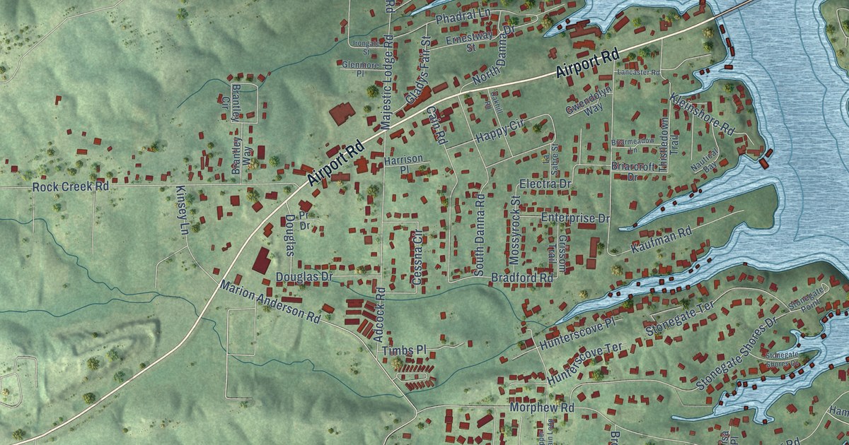 Map of Rockwell, Arkansas in 2026