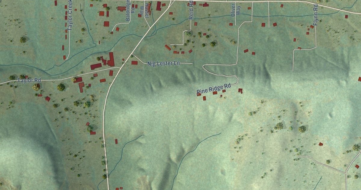 Map of Rose Bud, Arkansas in 2026