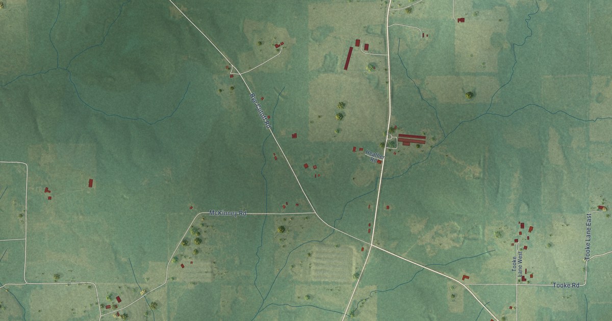 Map of Rye, Arkansas in 2026