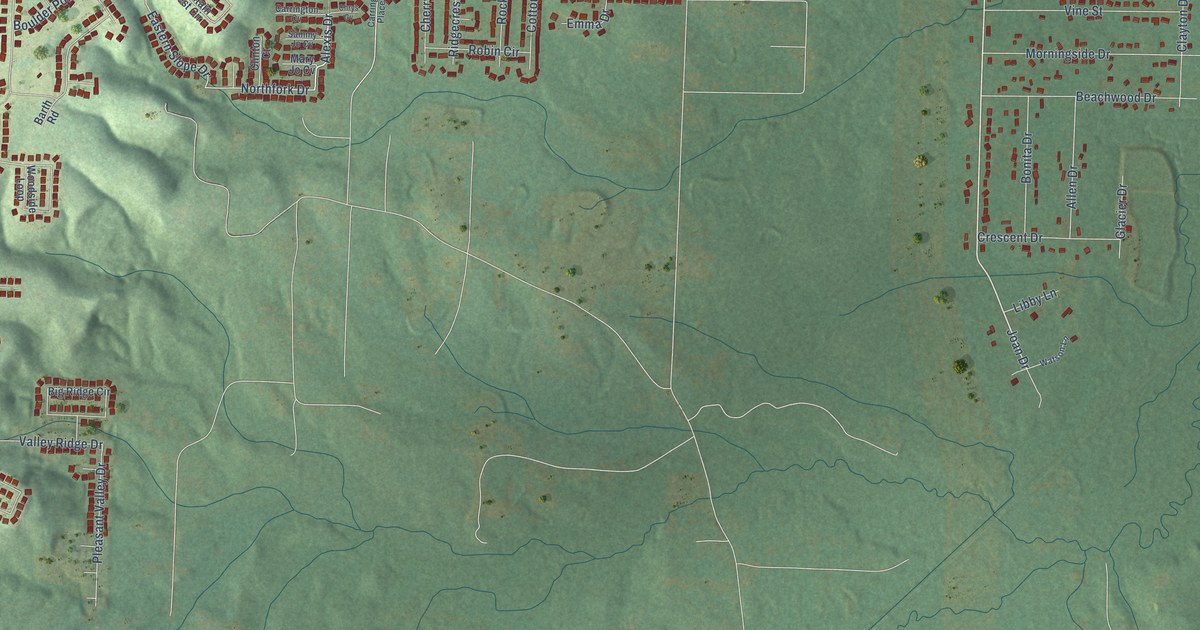 Map of Shannon Hills, Arkansas in 2026