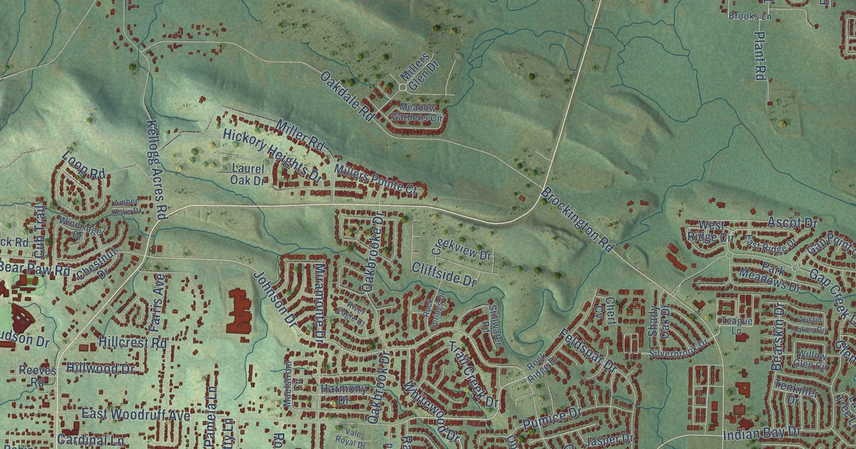 Map of Sherwood, Arkansas in 2026