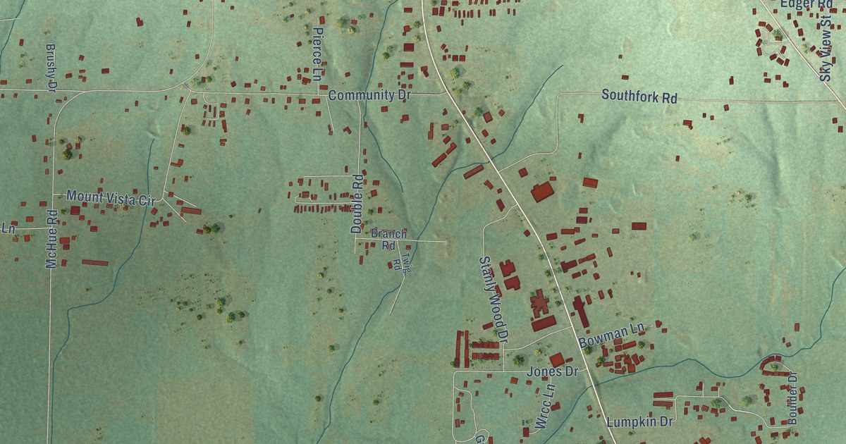 Map of Southside, Arkansas in 2026