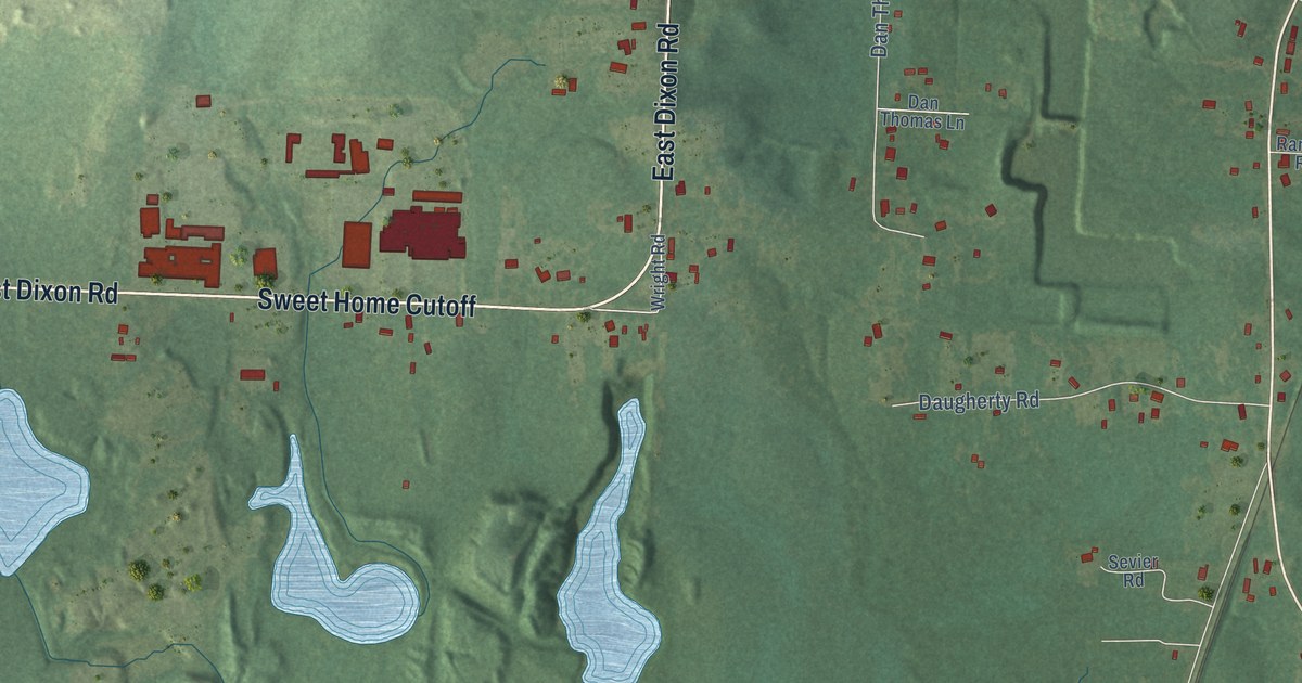 Map of Sweet Home, Arkansas in 2026