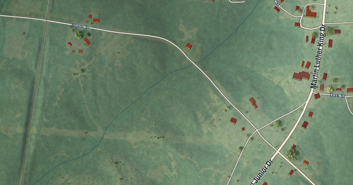 Map of Tollette, Arkansas in 2026