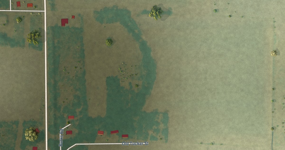 Map of Tucker, Arkansas in 2026