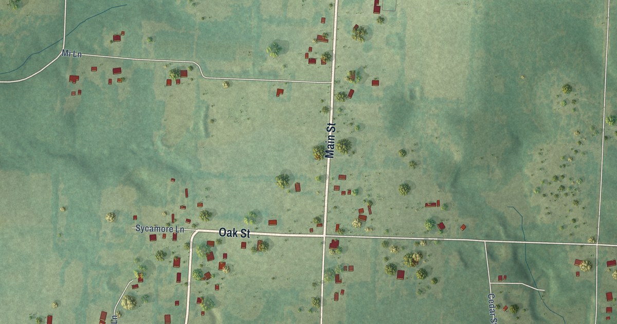 Map of Tull, Arkansas in 2026