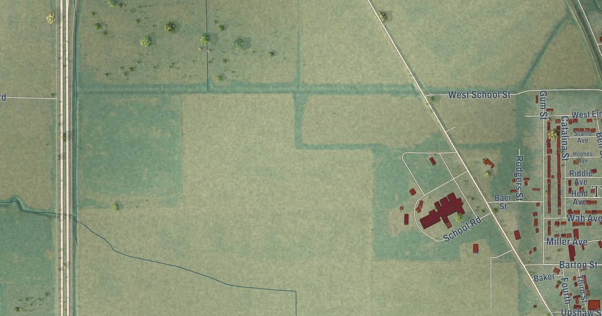 Map of Turrell, Arkansas in 2026