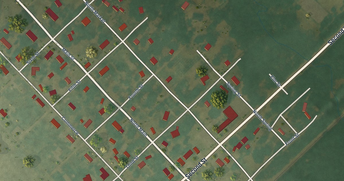 Map of Ulm, Arkansas in 2026