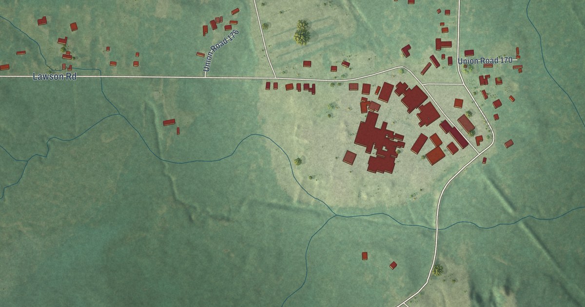 Map of Urbana, Arkansas in 2026