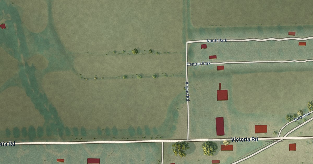 Map of Victoria, Arkansas in 2026