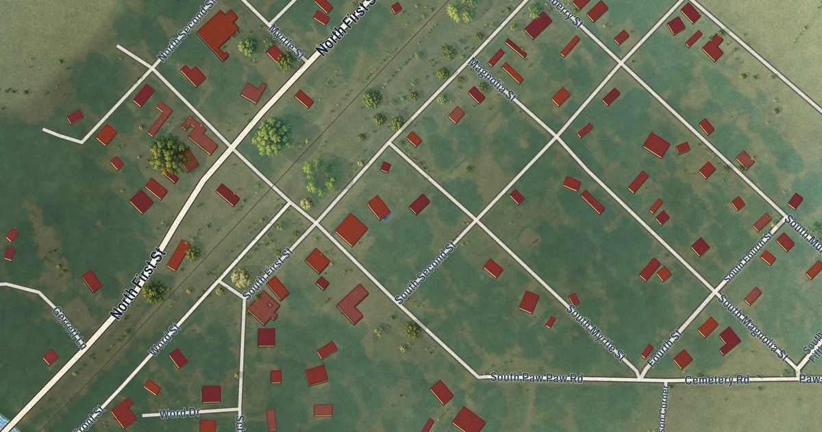 Map of Wabbaseka, Arkansas in 2026