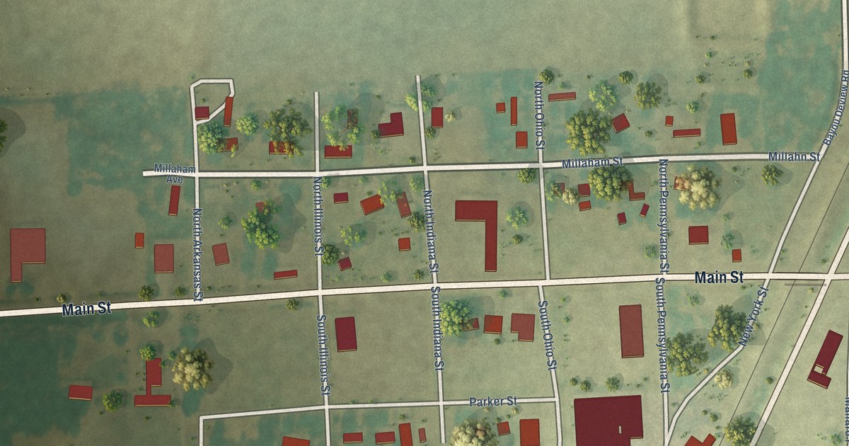 Map of Waldenburg, Arkansas in 2026