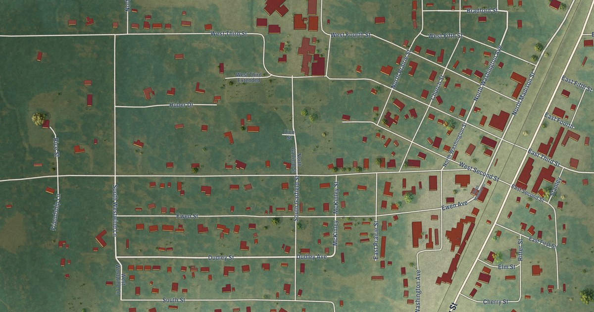 Map of Weiner, Arkansas in 2026