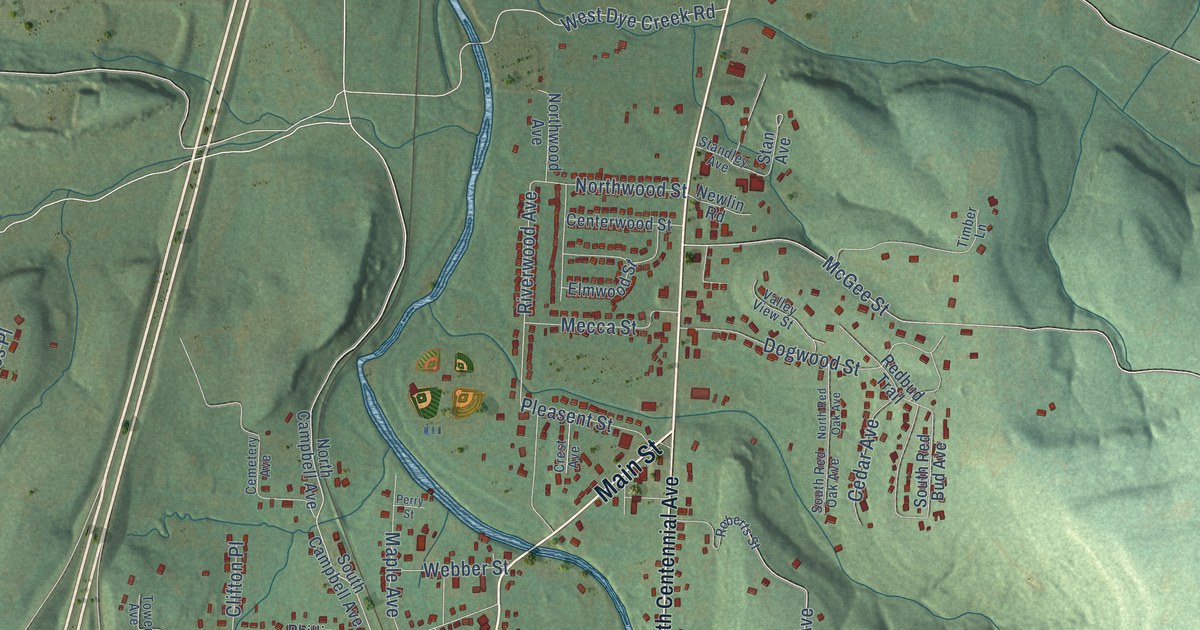 Map of West Fork, Arkansas in 2026